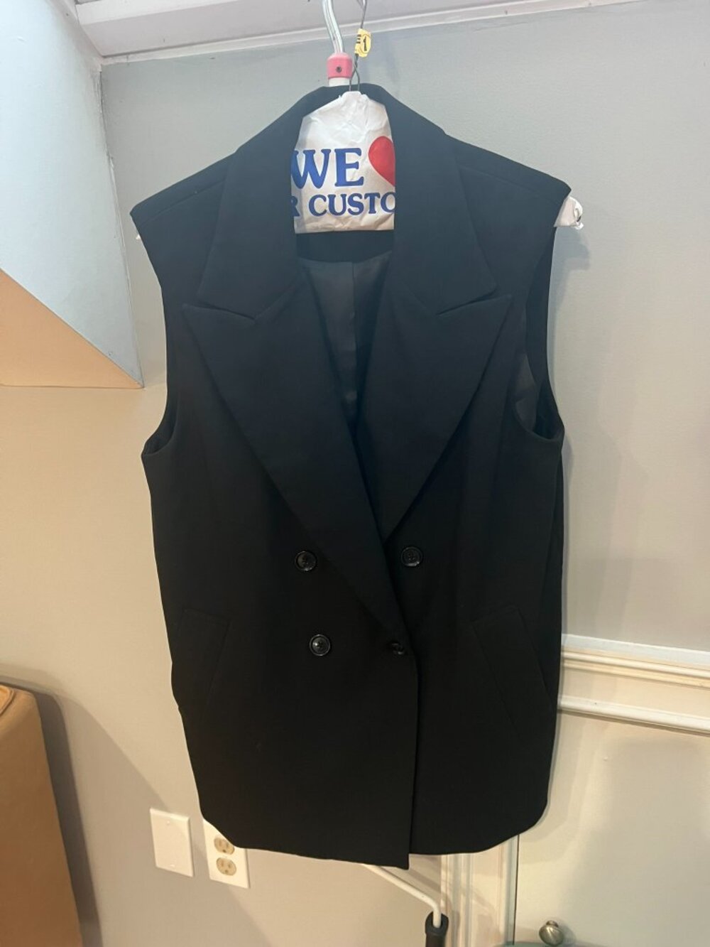Banana Republic Longline Blazer Vest
